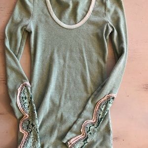 Free People mint thermal